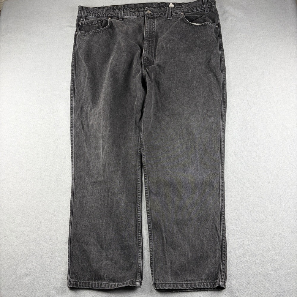 Vintage 1994 Levi's 540 Loose Fit Black Jeans 46x30 (Fits 44x29)